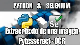 Cap #24 | Curso Python con Selenium | Obtener texto de una imagen