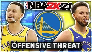 STEPH CURRY BUILD IN *NEXT GEN* NBA 2K21! | GREATEST OFFENSIVE THREAT BUILD!