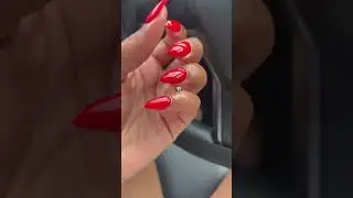 Nothing beats classic red nail polish ♥️ Ferrari red #nails