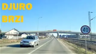 Novi Grad - Prijedor, main road M4, February 2021.