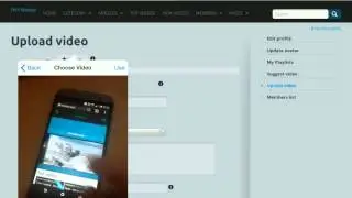 Uploading from mobile devices with Essence