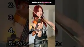 Ranking The Best Violin Covers by Amanda😍🎻