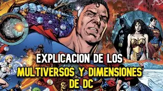 Explicación de la Cosmología de DC Cómics // Multiverso, Microverso, 5ta dimensión de DC cómics #dc