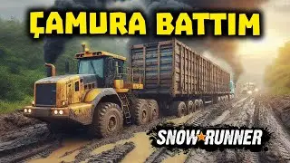 BÖYLE ÇAMURLU YOLLAR GÖRÜLMEDİ - SnowRunner