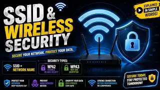 “SSID & Wireless Security Explained: WPA2 vs WPA3 – Protect Your WiFi Now!”