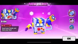 Unlocking New Hero 8-Bit in Squad Busters