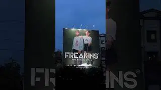 To see myself on a billboard has always been my dream 🫰🤌❤️😍😍🙏🙏#trending#viralvideo #billboardlive