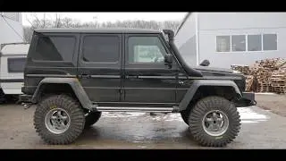 Mercedes G400 4x4 с мостами Volvo c303 готов к выезду.