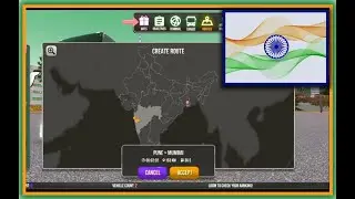 Bus Simulator ultimate | Indian Road Map | Best Video & Audio Quality | Cinematic View |By Annie Way