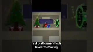 first platformer mode level I'm making in 2.2 #gd
