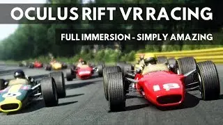 4 QUICK RACES Assetto Corsa DRIVING SIM / OCULUS RIFT Virtual Reality (VR) AT ULTRA GRAPHICS LEVEL