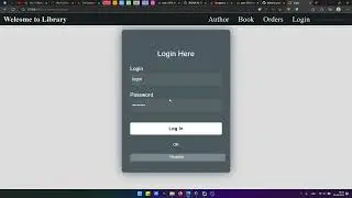 Django  book-library website