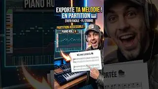 Exporter ta mélodie en partition sur FL-Studio 