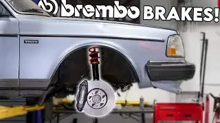 Sleeper Volvo Gets A MASSIVE Suspension & Brake Upgrade. BUT It's Still Stealthy...