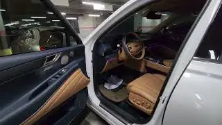 Genesis GV80 Осматриваем автомобиля для клиента в Корее.