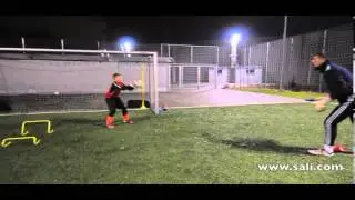 Goalkeeper training Piast Gliwice - reprezentacyjny bramkarz, trening SALI