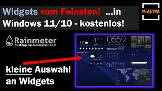 Widgets vom Feinsten! in Windows 11 / 10 - Rainmeter | PathTM