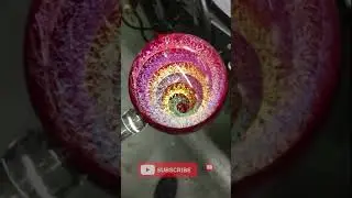 Dichroic Vortex Glass 😮 #shorts