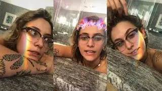 Paris Jackson | Instagram Live Stream | 19 February 2018