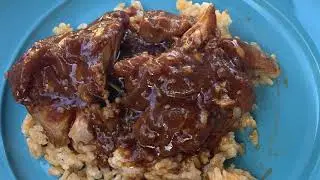 Asian Onion Barbeque Chicken | Instant Pot