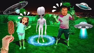 EYVAH ELİF CİVCİV UZAYLI OLDU !! UFOLAR GELDİ KAÇIRDI !!