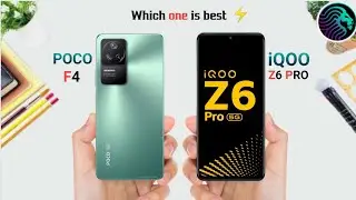 Poco F4 5G Vs iQOO Z6 Pro || iQOO Z6 Pro 5G Vs Poco F4 5G ⚡