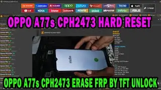 OPPO A77s CPH2473 HARD RESET UNLOCK PASSWORD AND ERASE FRP BYPASS GOOGLE ACCOUNT BY TFT UNLOCK
