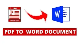 How to Convert PDF to Word Document