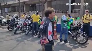 Motociata 'Fora, Moraes' acontece em Belo Horizonte