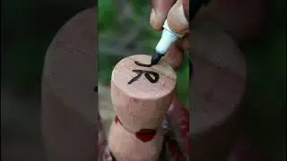 How to make wooden YOYO ,Easy to make- children toy