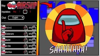 AMONG US THE AIRSHIP FULL MAP | NEW MAP SECRETS!
