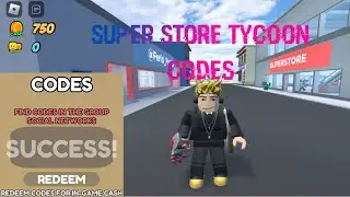 Roblox Super Store Tycoon 🛍️ New All Codes