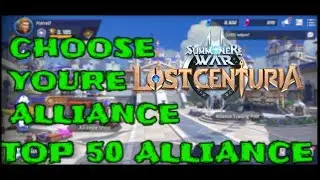 SUMMONERS WAR LOST CENTURIA TOP ALLIANCE