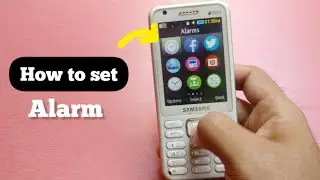 Samsung keypad mobile me alarm kaise lagaye - How to set alarm in samsung