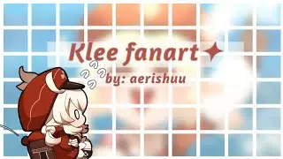 Klee fanart✦|| Genshin Impact || by: aerishuu