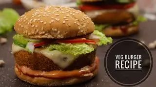 Healthy and Tasty Veg burger recipe (in bengali)