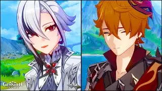 Arlecchino and Childe Scene | Genshin Impact 4.6