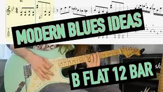 Modern Blues ideas B Flat 12 Bar