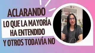 🔴ACLARANDO lo que la MAYORÍA ha ENTENDIDO y otros todavía NO🤔(Transmití en Facebook)