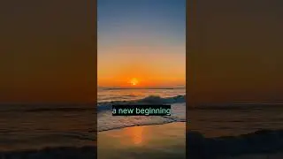 beautiful sunset scene with lovely music