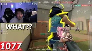 Subroza Insane One Bullet Clutch & INSANE Whiff From S0m | Most Watched VALORANT Clips V1077