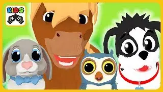Good stories about friendship in game for kids about animals Peppy Pals Farm * iOS | Android
