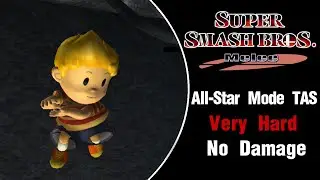 SSBM [TAS] - Lucas All Star Mode (Very Hard, No Damage)