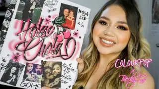 COLOURPOP X BECKY G HOLA CHOLA COLLECTION | SWATCHES, REVIEW + TUTORIAL | Makeupbytreenz