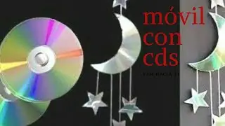Cómo hacer un  móvil con cds / manualidad con reciclaje