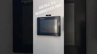 AB PLC VS SCHNEIDER HMI #electricalengineering #plc #scada #scadaprogramming