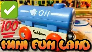 unpacking Eichhorn Train, Tank Wagon, 8cm  (000291)