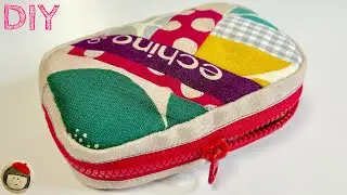 Pouch made from scraps