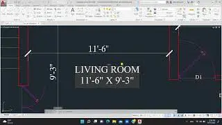 How to draw a floor plan in AUTOCAD | AUTOCAD Drawing tutorial