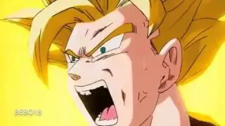 Goku Transforming Super Saiyan 3 For The First Time (Just Goku Screaming)(Loud)